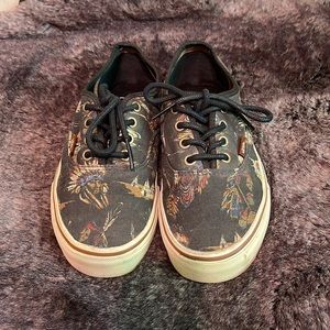 Native American print - authentic shoes
